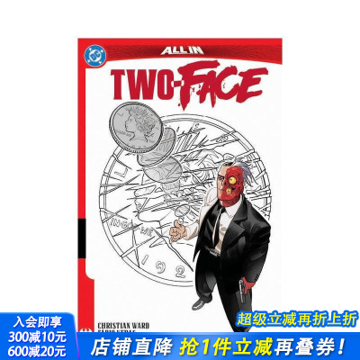 【预售】双面人：审判分离 Two-Face: Trial Separation 原版英文漫画书 正版进口书
