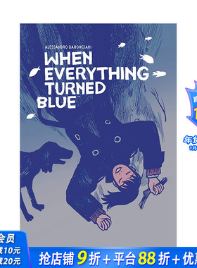 【现货】英文原版 当一切变成蓝色 When Everything Turned Blue 英文漫画 正版进口图书画册