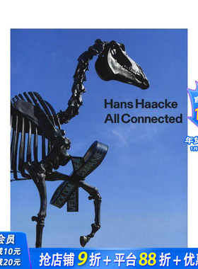 【现货】Hans Haacke: All Connected 汉斯·哈克:互相关联 英文概念艺术