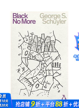 【预售】黑色不再 【Penguin Science Fiction】Black No More 原版英文文学小说 正版进口书