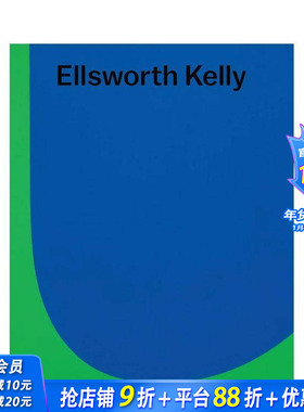 【预售】埃尔斯沃斯·凯利 Ellsworth Kelly 原版英文艺术画册画集 正版进口书