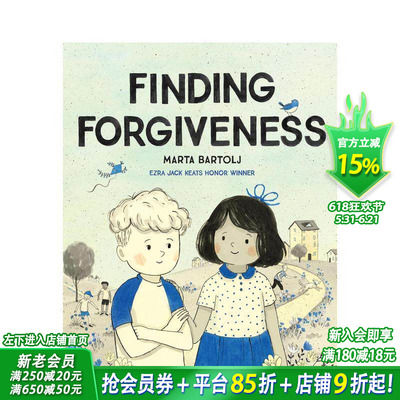 【现货】寻找原谅 Finding Forgiveness 英文儿童插画故事绘本 英语进口童书