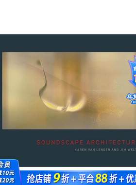 【预售】声景建筑 Soundscape Architecture 原版英文建筑设计 正版进口书