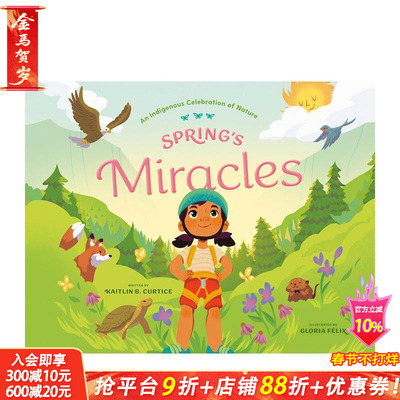 【现货】春天的奇迹 Spring's Miracles 英文儿童插画故事绘本 进口童书