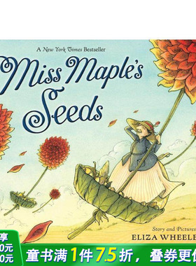 【现货】Miss Maple\'s Seeds 枫小姐的种子 英文儿童绘本Eliza Wheeler【善优童书】