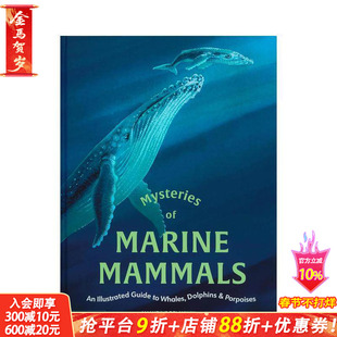 【预售】海洋哺乳动物之谜：鲸鱼、海豚和鼠海豚图解指南 Mysteries of Marine Mammals 英文儿童插画科普绘本 进口童书