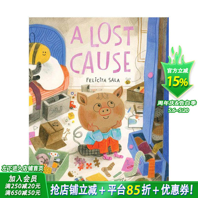 【预售】【澳大利亚插画师Felicita Sala】失物大追捕 A Lost Cause 英文儿童插画故事绘本 进口童书