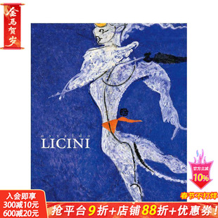 【预售】奥斯瓦尔多·利奇尼:让纯粹的愚蠢将我扫地出门 Osvaldo Licini 原版英文艺术画册画集 正版进口书