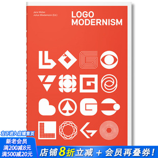 【预售】LOGO MODERNISM 标志现代主义 正版平面设计 logo设计 品牌设计英文图书