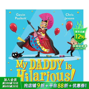 【现货】My Daddy is Hilarious 我爸爸非常幽默 儿童绘本 3-6岁 英文原版【善优童书】