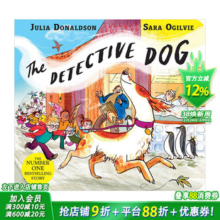 【预售】The Detective Dog 侦探犬 Julia Donaldson绘本 英文原版童书【善优童书】