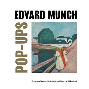 【预售】英文原版 爱德华·蒙克立体书Edvard Munch Pop-Ups 19世纪艺术 正版进口图书画册 善优图书