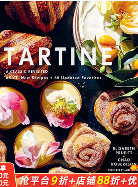 【预售】Tartine 面包片:68个全新的食谱+55个全新的 纽约时报2019年推荐