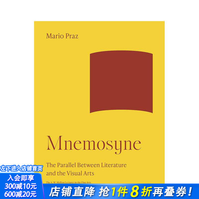 【预售】【梅隆艺术讲座丛书】姆尼莫西恩：文学与视觉艺术的平行关系 Mnemosyne 原版英文艺术画册画集 正版进口书