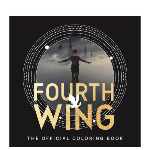 【现货】第四翼：官方涂色本 Fourth Wing: The Official Coloring Book原版英文 Goodreads高分 正版进口书