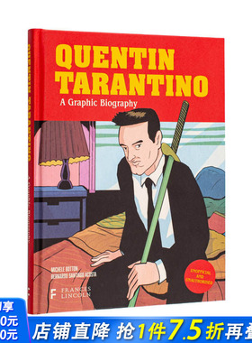 【现货】昆汀·塔伦蒂诺：图像小说漫画 【BioGraphics】Quentin Tarantino 艺术名人故事 原版英文正版进口图书