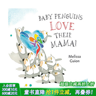 Baby 6岁 企鹅宝宝很爱护自己 预售 英文原版 妈妈 Love Penguins 善优童书 Their 英语儿童进口绘本 Mama