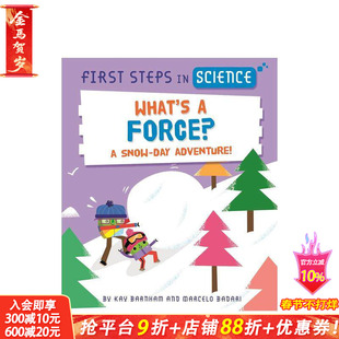 【预售】科学第一步：什么是力？First Steps in Science: What's a Force? 英文儿童插画科普故事绘本 进口童书