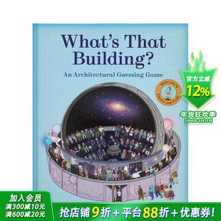 【预售】那是什么建筑？：建筑猜谜游戏 What's That Building?: An Architectural Guessing Game 英文儿童插画科普绘本进口童书