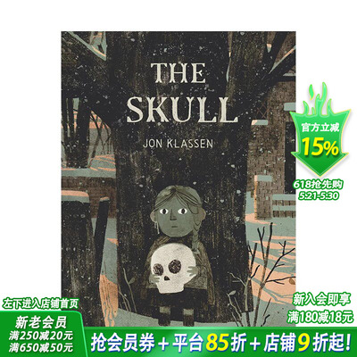 【现货】英文原版 骷髅头：蒂罗尔民间传说 【Jon Klassen】The Skull: A Tyrolean Folktale 精装 儿童英语艺术插画绘本