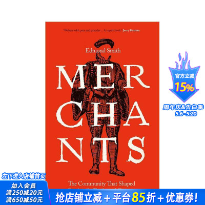 【预售】商人 Merchants 原版英文社会科学 正版进口书