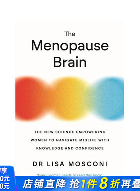 【预售】更年期大脑 The Menopause Brain 原版英文社会科学 正版进口书