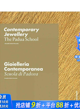 【预售】当代珠宝：帕多瓦学派 Contemporary Jewellery - The Padua School 原版英文珠宝首饰 正版进口书