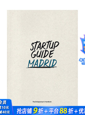 【现货】英文原版 【创业指南】马德里 Startup Guide: Madrid 英文商业行销 正版进口书籍