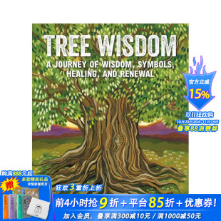 renewal 预售 journey Wisdom 智慧：疗愈之旅 原版 and 英文正版 symbols Tree healing 树 进口图书 wisdom