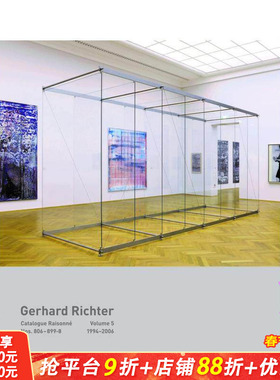 【预售】格哈德·里希特作品集(卷五) Gerhard Richter Catalogue Raisonné. Volume 5 原版英文艺术画册画集 正版进口书