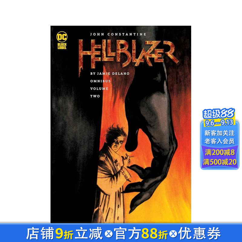 【预售】DC漫画 约翰-康斯坦丁 地狱使者杰米德拉诺合集卷,原版英文漫画书 正版进口书
