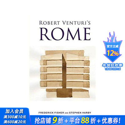 【预售】罗伯特文丘里的罗马 Robert Venturi’s Rome 原版英文建筑设计 正版进口书