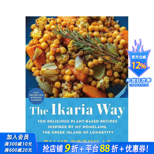 【预售】伊卡里亚之路 The Ikaria Way 原版英文餐饮生活美食 正版进口书