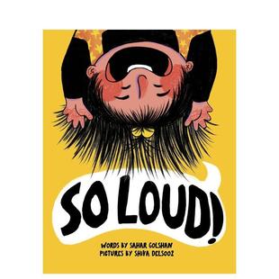 预售 太吵了 进口童书 Loud 英文儿童插画故事绘本