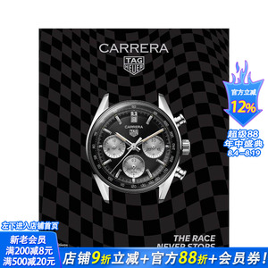 【预售】泰格豪雅卡莱拉系列：比赛永不言歇 Tag Heuer Carrera: The Race Never Stops 原版英文珠宝首饰 正版进口图书