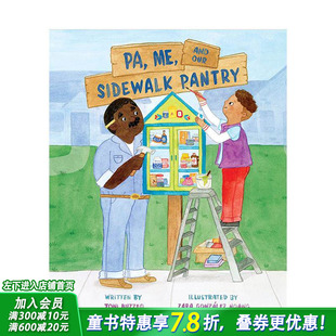 儿童英语绘本 Sidewalk 爷爷和我 凯迪克获奖作者Toni Pantry精装 英文原版 and Our 共建街边共享储藏室Pa 预售 Buzzeo