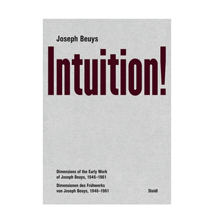 【现货】英文原版 约瑟夫·博伊斯:直觉 Joseph Beuys: Intuition! 艺术正版进口图书画册