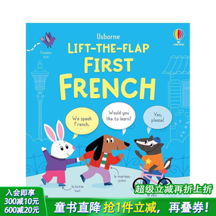 flap 进口童书 双语对照翻翻书 趣味英语早教绘本 英文儿童 Bilinguals the Lift 法语启蒙 预售