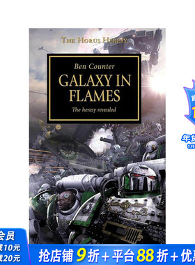 【现货】战锤:荷鲁斯之乱 燃烧的银河（卷3） Galaxy in Flames: The Horus Heresy  Book 3 原版英文文学小说 正版进口书
