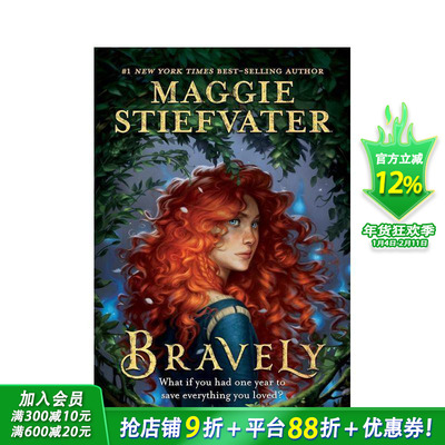 【预售】勇敢传说 纽约时报书 Bravely 英文小说故事 英语拓展阅读进口书