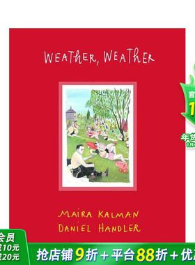 【现货】天气,天气 Weather, Weather英文儿童绘本原版图书进口书籍Daniel Handler