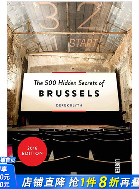 【现货】【500个隐藏秘密旅行指南】Brussels，布鲁塞尔 英文原版旅游攻略