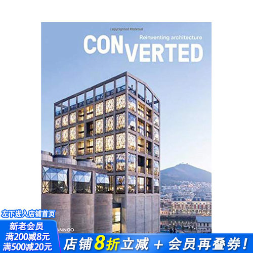 【预售】Converted 转换 重塑建筑 国际建筑界60多个壮观改造项目 英文原版建筑设计