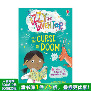 Izzy and 预售 发明家Izzy和末日诅咒 进口原版 善优图书 英文儿童故事绘本 the 英文原版 Curse Inventor 书籍 Doom
