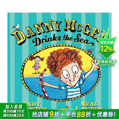 【预售】丹尼·麦基畅饮大海 Danny McGee Drinks the Sea 英文儿童插画故事绘本 进口童书