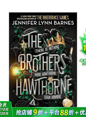 【现货】遗产游戏三部曲 新作 霍桑兄弟 【The Inheritance Games】The Brothers Hawthorne 原版英文12岁+英语故事小说进口书#