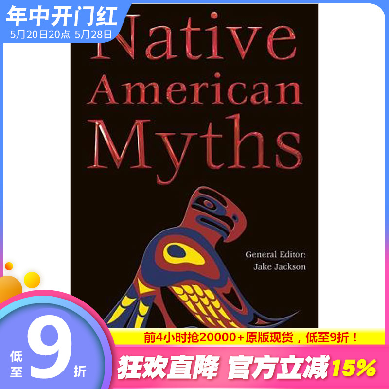 【现货】Native American Myths美国印弟安人的神话英文原版文学小说