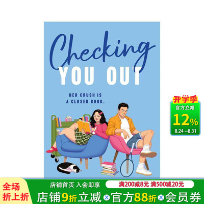 【预售】偷偷关注你（平装） Checking You Out 英文小说故事科普书 拓展阅读