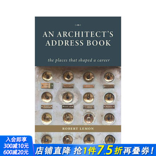 英文建筑设计 进口书 Address Book 建筑师地址簿 Architect 正版 原版 预售