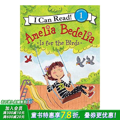 【现货】Amelia Bedelia Is for the Birds，【阿米莉亚·贝德莉亚】简直糟透了 英文原版 进口原版书籍